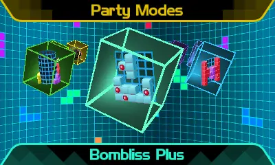 Tetris Axis Bombliss Plus mode