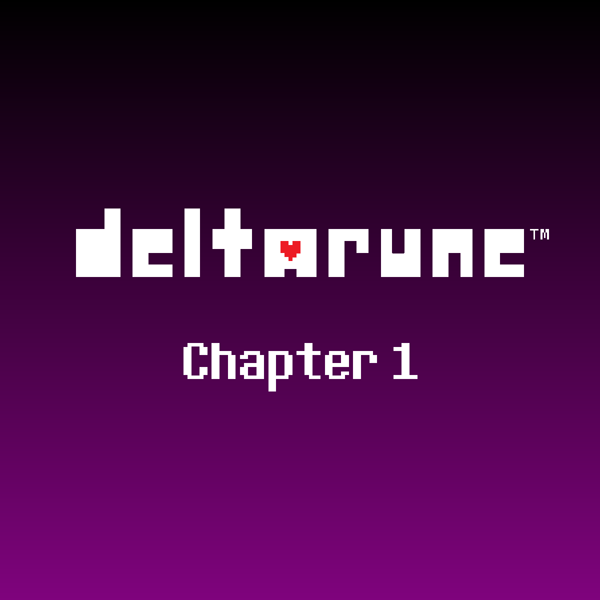 Chapter 1 cover Deltarune Chapter 1 alternative album art